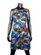 Red Hibiscus Island Women's Mock Wrap Hawaiian Sarong Dress